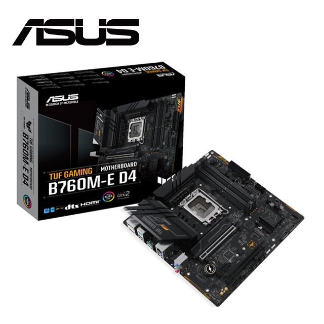 TUF-GAMING-B760M-E-D4 主機板
