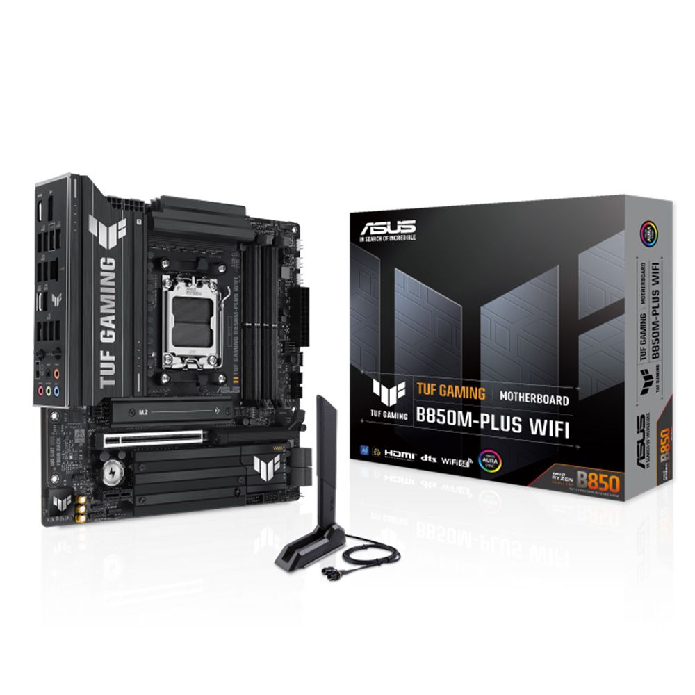 TUF GAMING B850M-PLUS WIFI 主機板+AMD R5 9600X 6核/12緒 (M+C組合包)